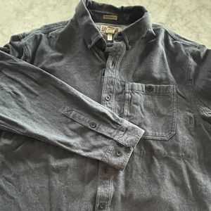 Cozy Duluth Trading Co Long Sleeve Untucked Button Down XL Relaxed Fit like new